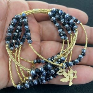 crystal gold plated Mexican semanarios